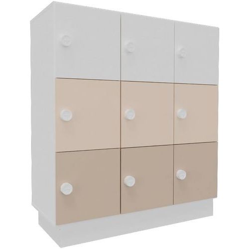 Compartimento de almacenamiento de 9 casilleros - Manutan.es