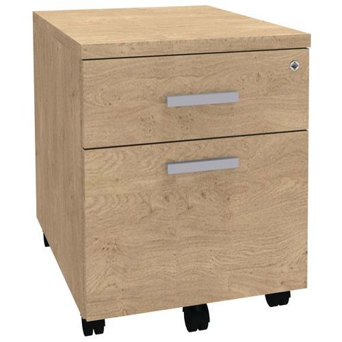 Cajonera móvil, 2 cajones Indaux Cajonera móvil, 2 cajones Indaux