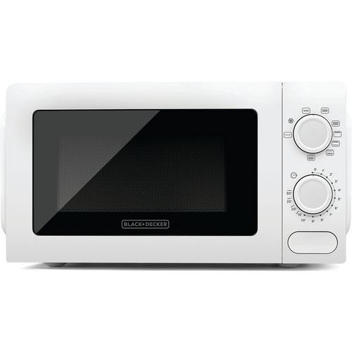 Horno microondas de 700 W blanco BXMZ700E - Black \u0026 Decker - Manutan.es
