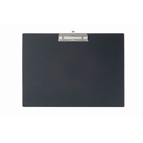 Portabloc horizontal negro con pinza de metal - Maul Schneider