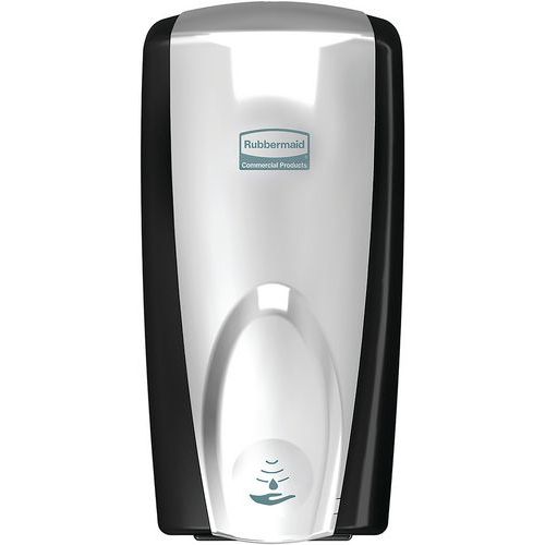 Dispensador automático - Espuma - 1100 mL - Negro/Cromo - Rubbermaid Dispensador automático - Espuma - 1100 mL - Negro/Cromo - Rubbermaid