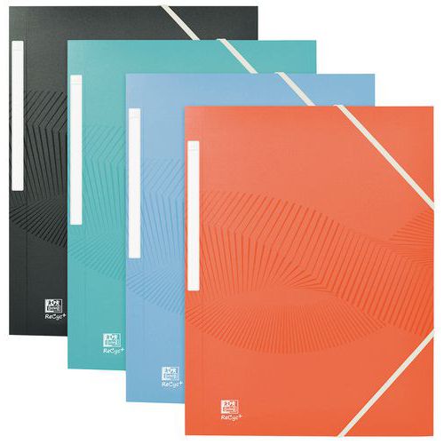 Carpeta con elástico Osmose reciclada A4 PP opaco surtido - Oxford