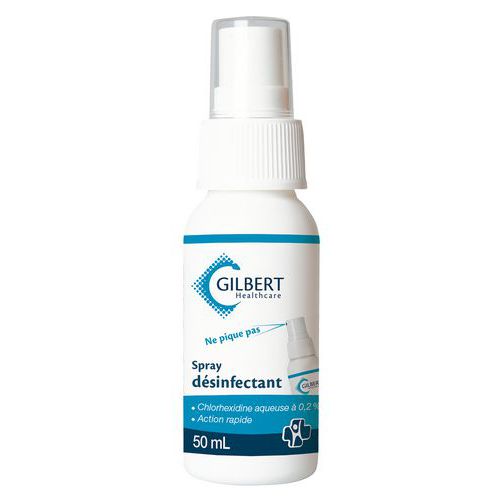 Pulverizador de clorexidina 50 mL Pulverizador de clorexidina 50 mL