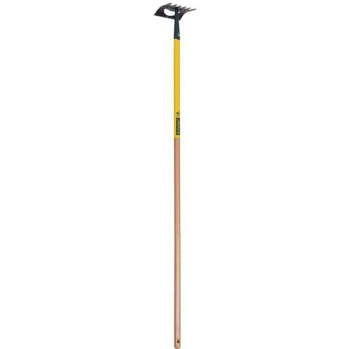 Azada naturOvert de 16 cm con mango de madera - LEBORGNE