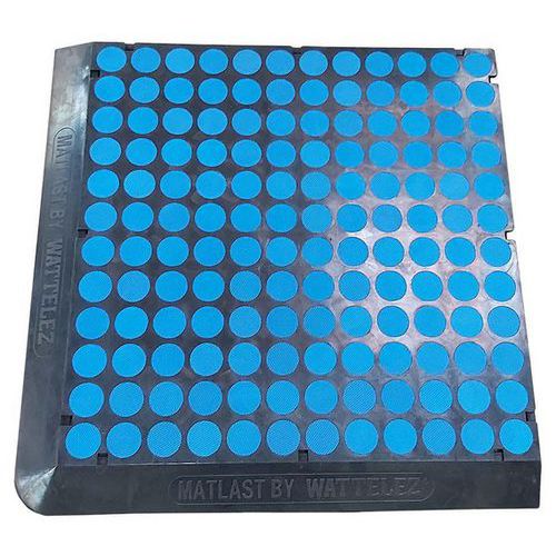 Alfombrilla antifatiga Matlast - 55,5 x 55,5 cm - 2 bordes - Wattelez