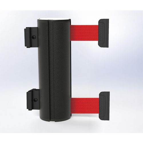 Caja mural negra de doble cinta de 12 m magnética - Beltrac