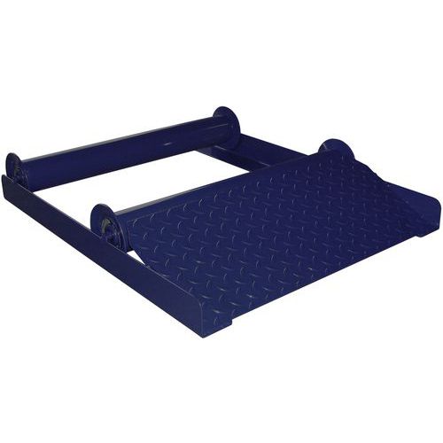 Desenrollador de rodillos 0T200 para tornos - Capacidad 200 kg Desenrollador de rodillos 0T200 para tornos - Capacidad 200 kg